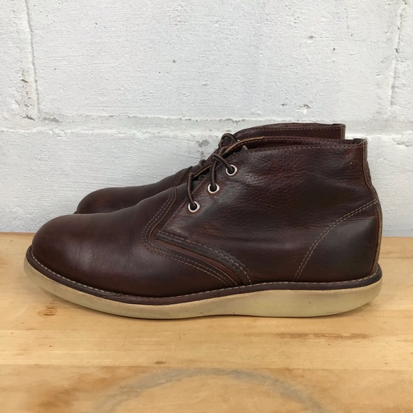 Red Wing Shoes Mens 10D 3141 Work Chukka - Picture 4 of 14